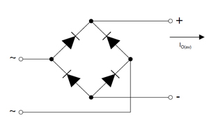 Схема диодного моста KBPC1
