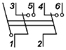 Электрическая схема тумблера Т3