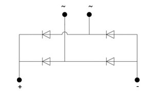 Схема диодного моста QL