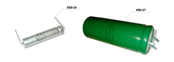 Фото конденсаторов электролитических К50-24, К50-24В, К50-27