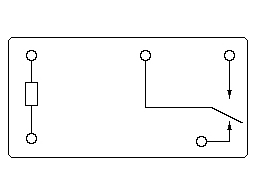 Схема монтажная реле 33F