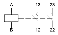 Схема электрическая принципиальная реле РЭК 53