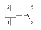 Схема электрическая принципиальная реле РЭС10