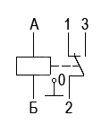 Схема электрическая принципиальная реле РЭС55