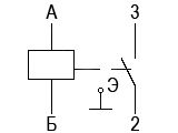 Схема электрическая принципиальная реле РЭС64Б