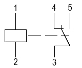 Схема электрическая принципиальная реле РЭС78