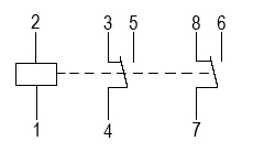 Схема электрическая принципиальная реле РЭС9