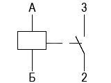 Схема электрическая принципиальная реле РЭС91