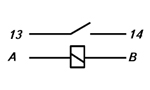 Схема электрическая принципиальная реле РПГ-8-2510