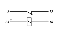 Схема электрическая принципиальная реле РПГ-9-05011
