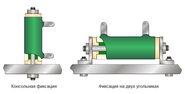 Монтаж резисторов С5-36В