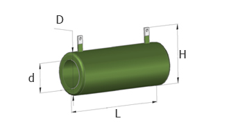 Проволочные эмалированные влагостойкие трубчатые переменные резисторы С5-36В 25Вт