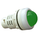 Светосигнальные лампы AD22-30AS в корпусе зеленого цвета