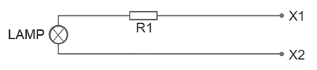 Схема лампочек накаливания P-801-P-836