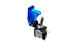 Тумблер ASW-07D с синей подсветкой и откидной крышкой