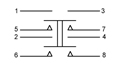 Электрическая схема тумблера ПТ2-20В
