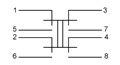 Электрическая схема тумблера ПТ2-40В