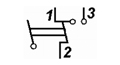 Электрическая схема тумблера ПТ57-2Н-3В
